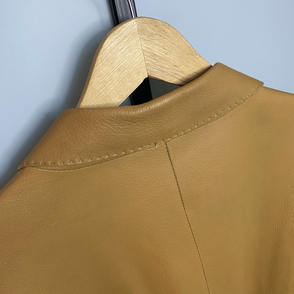 Zegna Leather Men Jacket - S54 XL - Picture 4 of 6